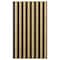 Ekena Millwork AcoustixPro Noise Cancelling Half Round Small Slat Wall Panel SWA0625X0500HRPP - alternate 1